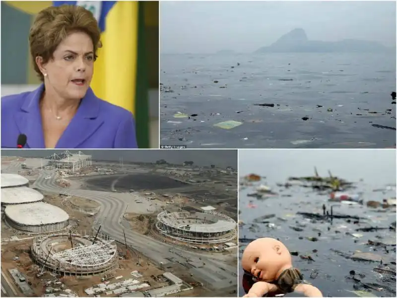 RIO INQUINAMENTO ROUSSEFF