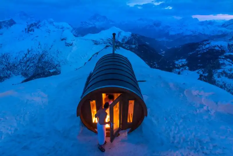 sauna in the sky   italia