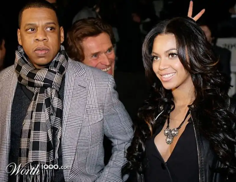 willem defoe beyonce jay z