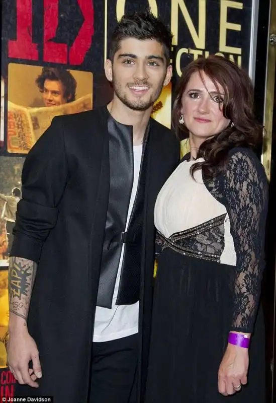 zayn e la mamma tricia