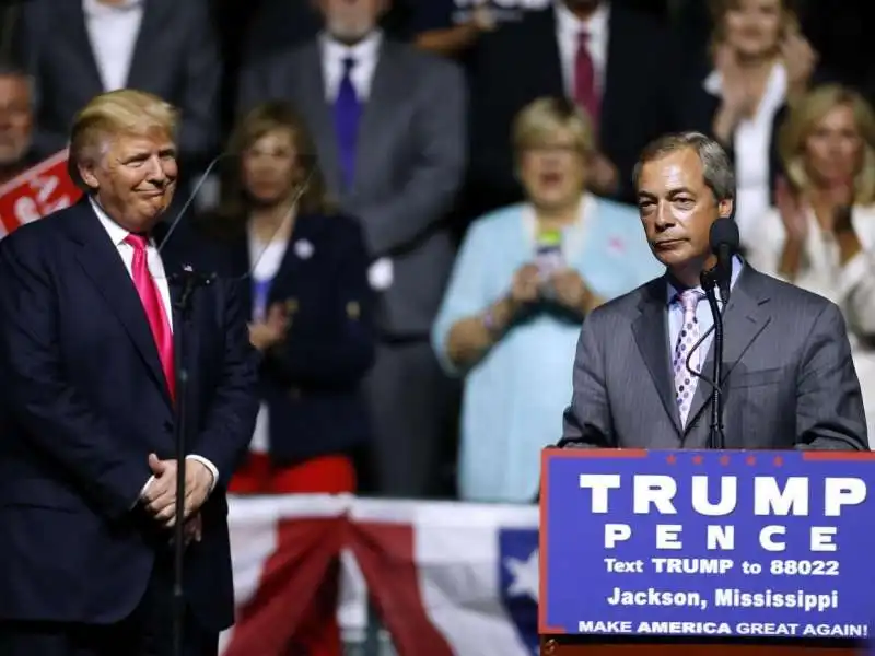 farage  trump