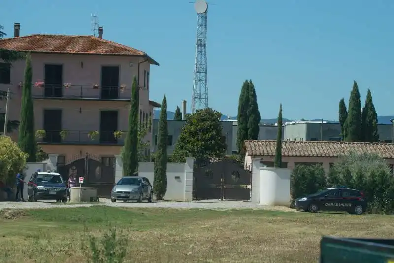 la casa della Boschi a Laterina 