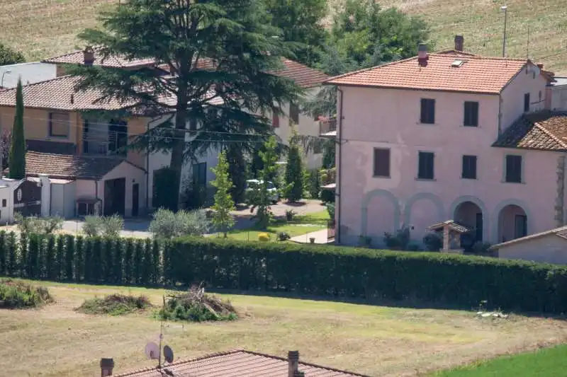 la casa della Boschi a Laterina 