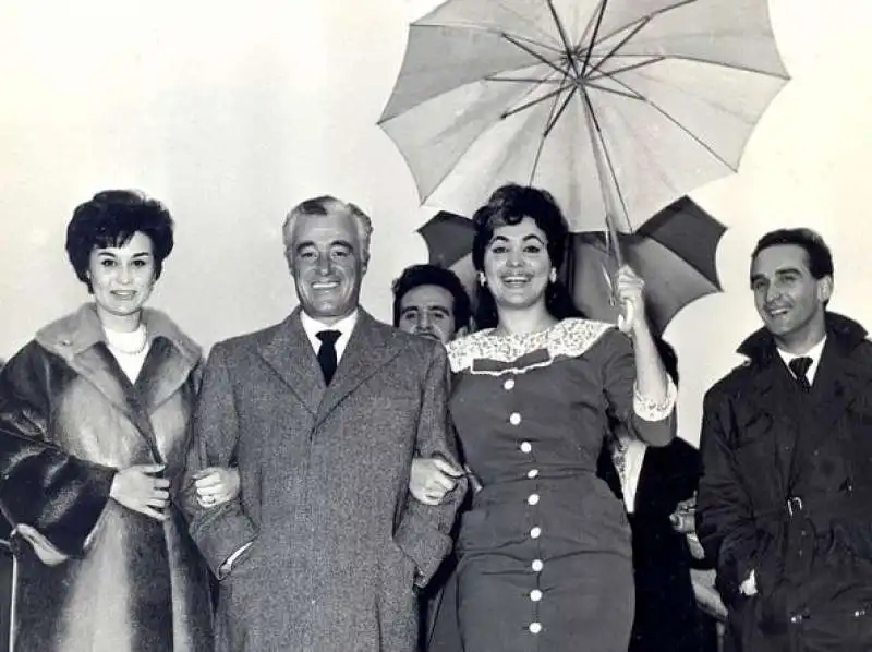 liana orfei, vittorio de sica, moira orfei e nando orfei