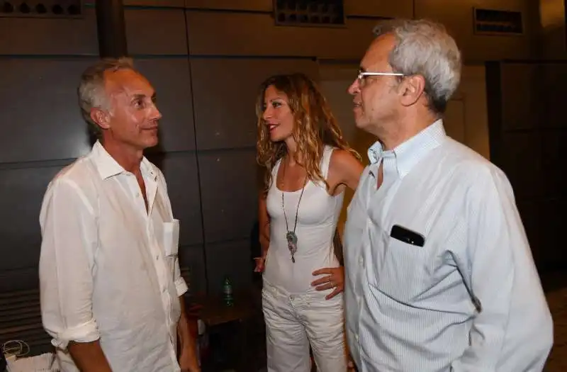 marco travaglio francesca fagnani  enrico mentana