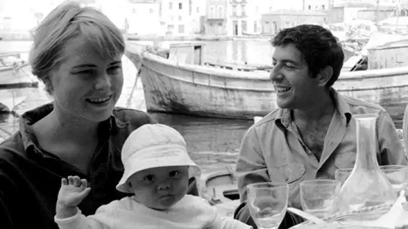 Marianne Ihlen e Leonard Cohen   