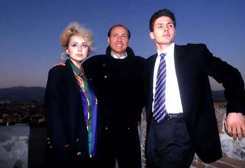 marina berlusconi piersilvio e silvio