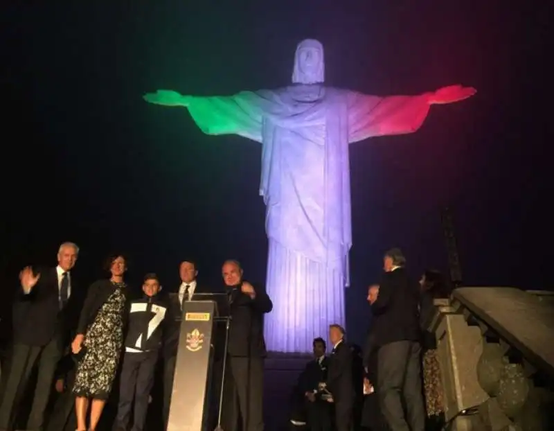 matteo renzi alle olimpiadi di rio  9