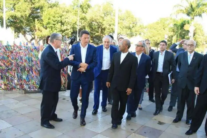 MATTEO RENZI IN BRASILE