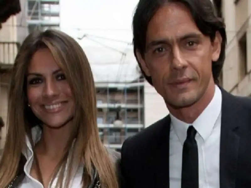 pippo inzaghi alessia ventura