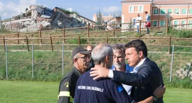 RENZI AMATRICE DEL RIO