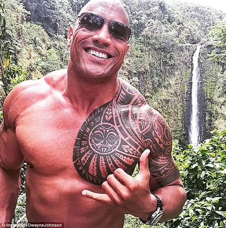 the rock dwayne johnson  