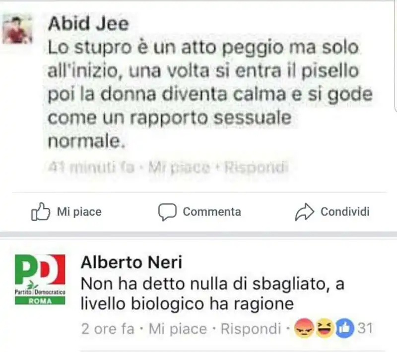 abid jee e il finto elettore piddino