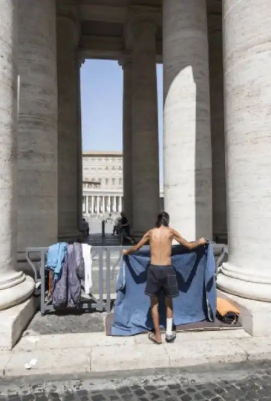 accampamenti in vaticano 17