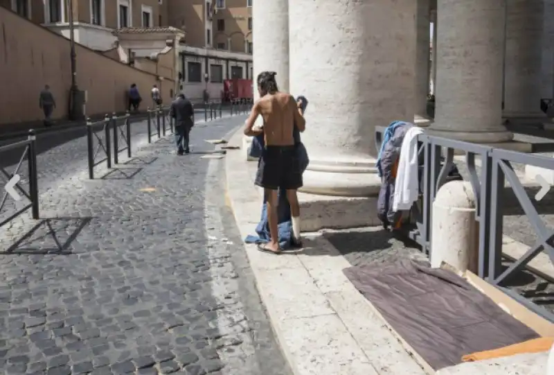 accampamenti in vaticano 18