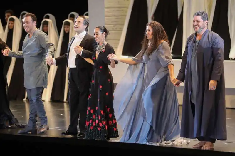 Aida 2017 - Francesco Meli Riccardo Muti  Shirin Neshat Anna Netrebko Luca Salsi