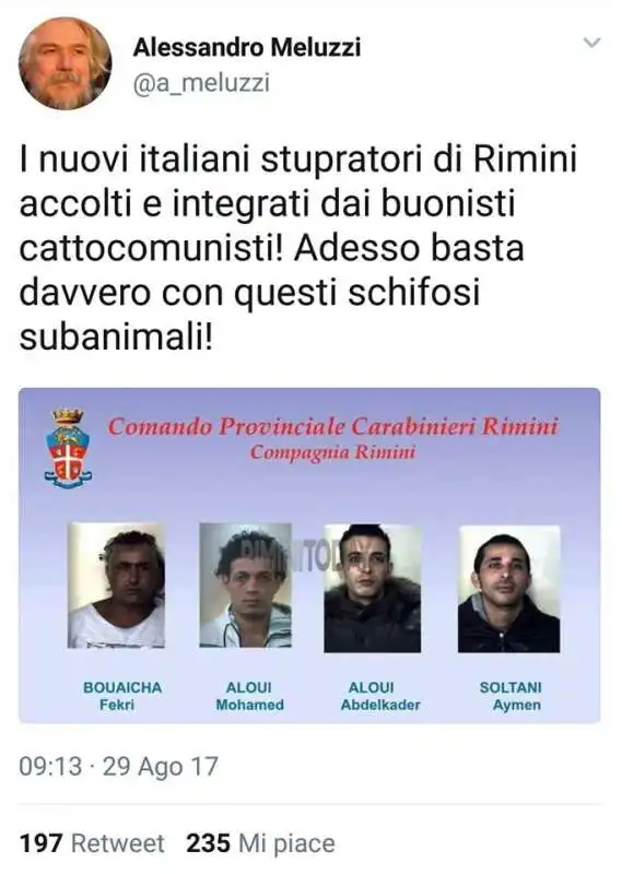 alessandro meluzzi foto sbagliate