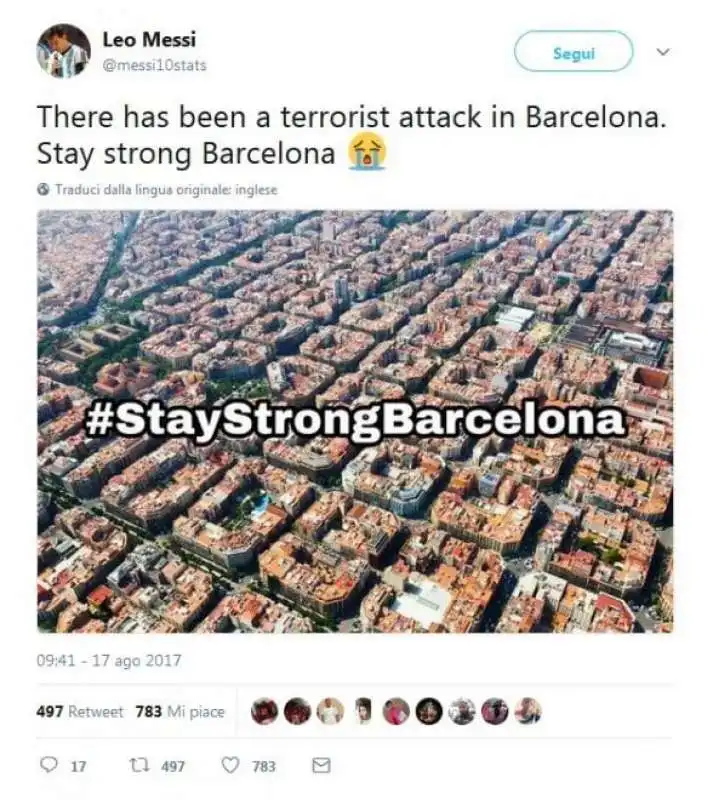 BARCELLONA MESSI