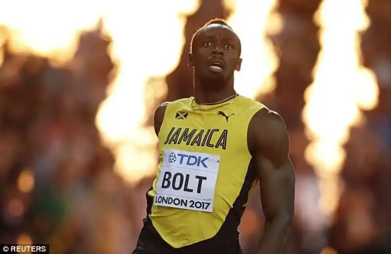 bolt conclude con un terzo posto