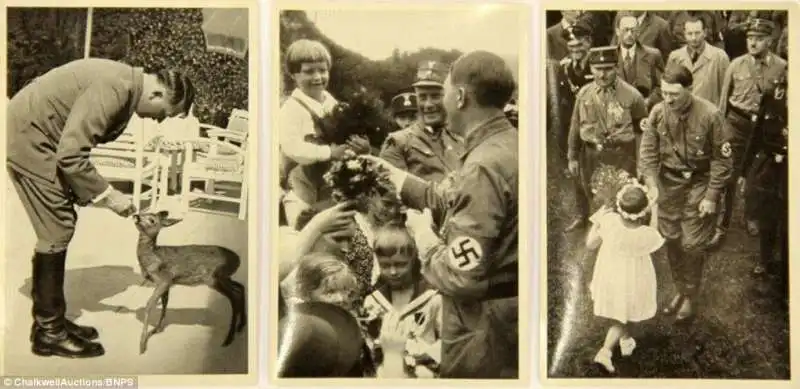 foto di propaganda di hitler