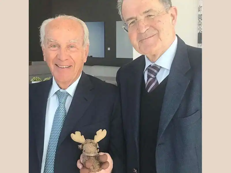 giuseppe vita e romano prodi con elkette