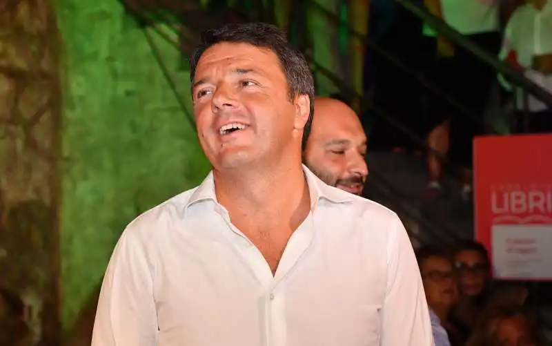 matteo renzi a capalbio libri