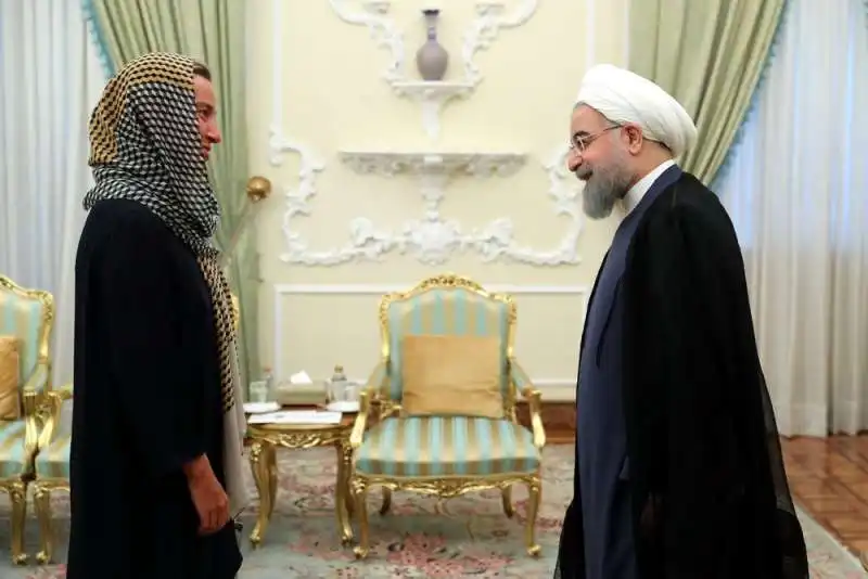 mogherini e rohani