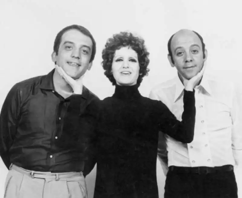 nanni svampa, franca mazzola e lino patruno