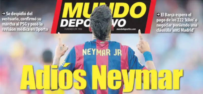 NEYMAR MUNDO DEPORTIVO