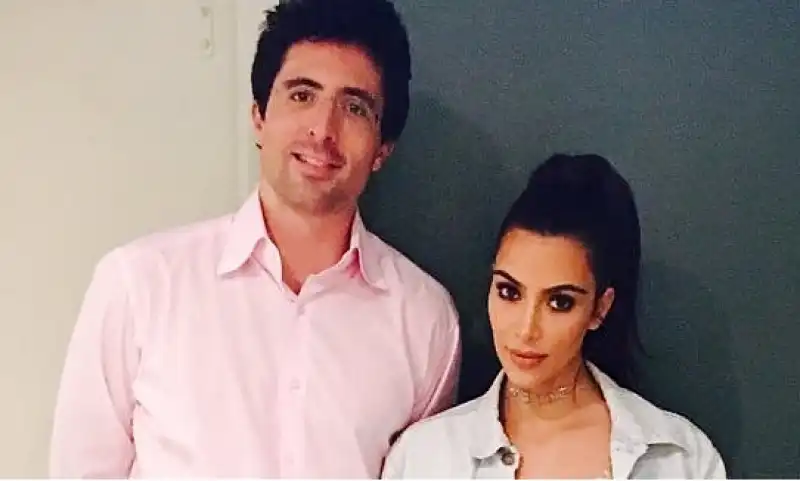 NICCOLO DE MASI E KIM KARDASHIAN