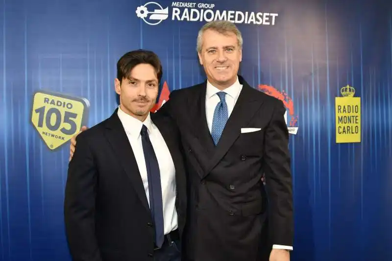 pier silvio berlusoconi e paolo salvaderi radio mediaset