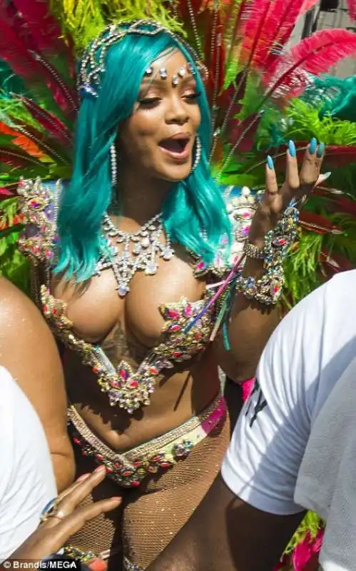 rihanna alle barbados