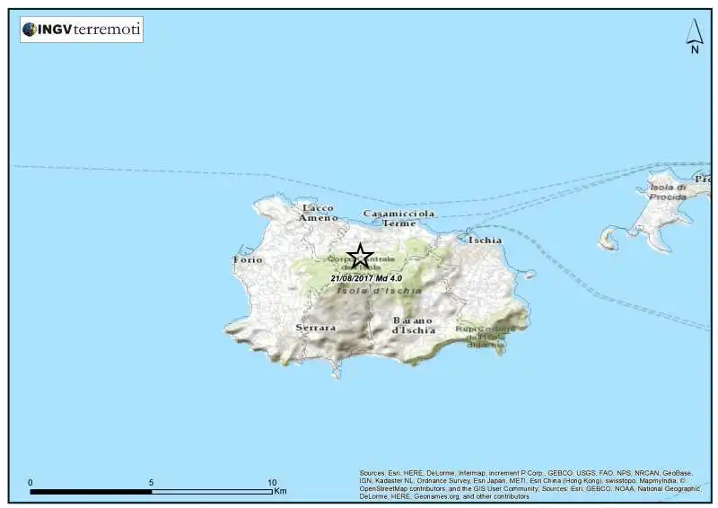  terremoto ischia vero epicentro