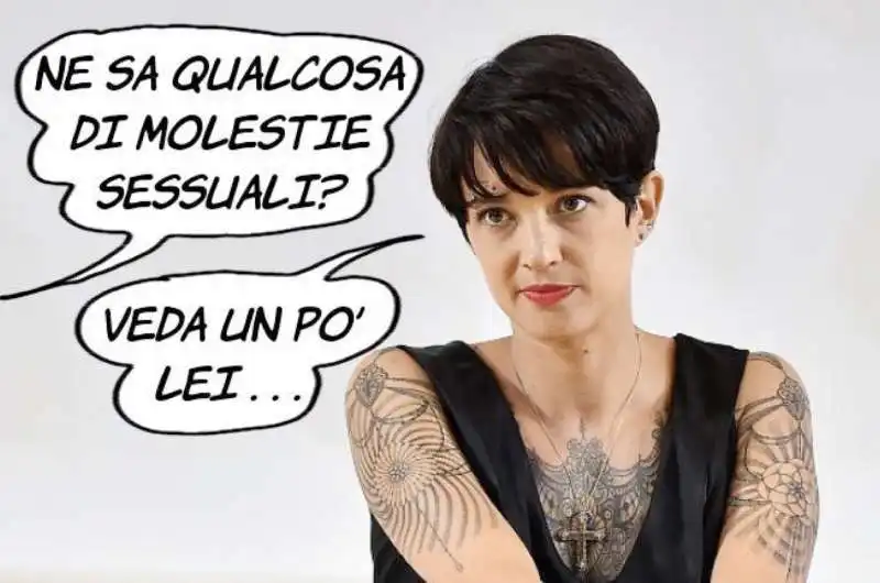 asia argento molestie