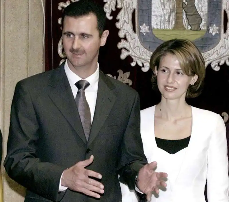 assad con la moglie asma 1