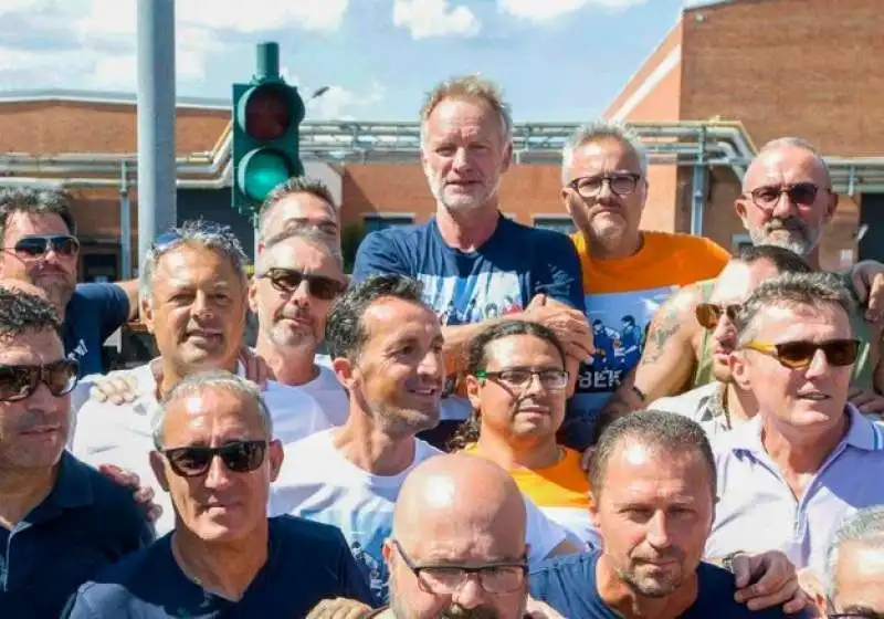 IL CONCERTO DI STING ALLA BEKAERT DI FIGLINE VALDARNO   