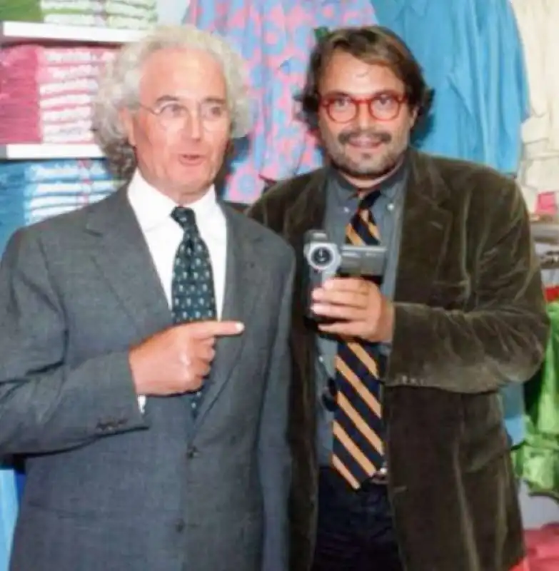 luciano benetton e oliviero toscani