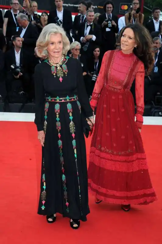 marina cicogna con figlia