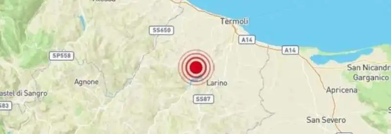 molise terremoto