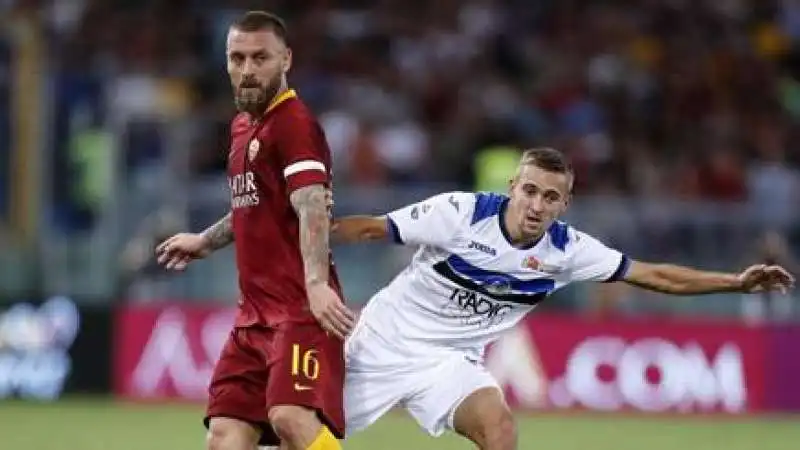 roma atalanta de rossi