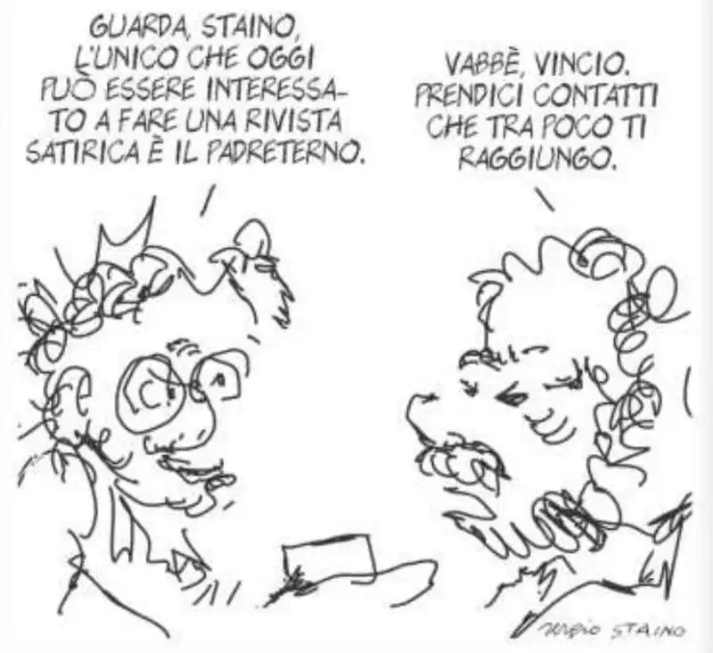 staino ricorda vincino