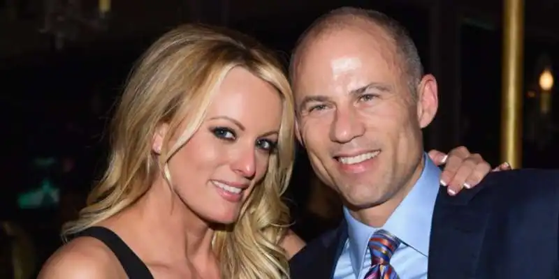 stormy daniels e l'avvocato michael avenatti 2