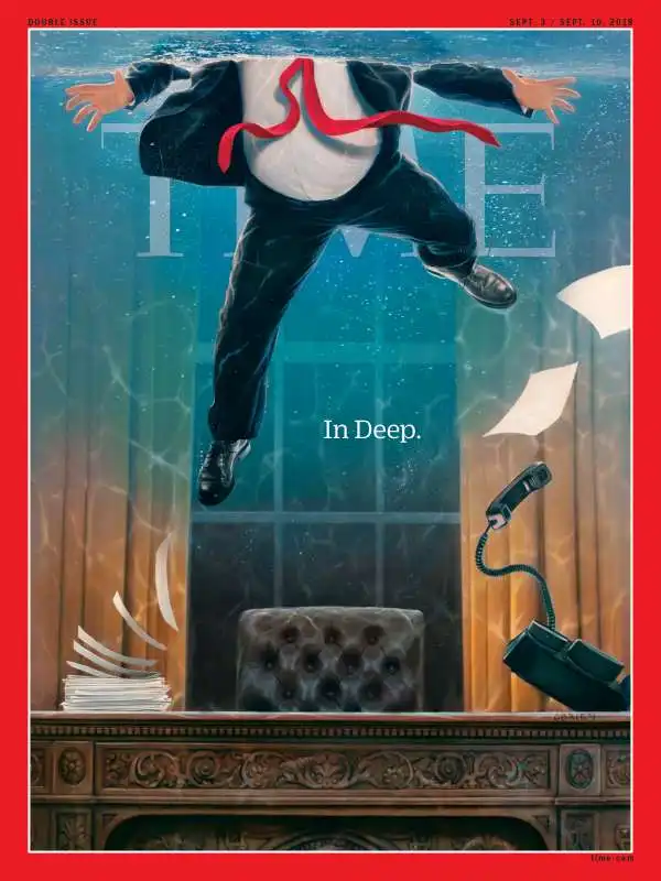 TIME COPERTINA SU TRUMP 'IN DEEP'