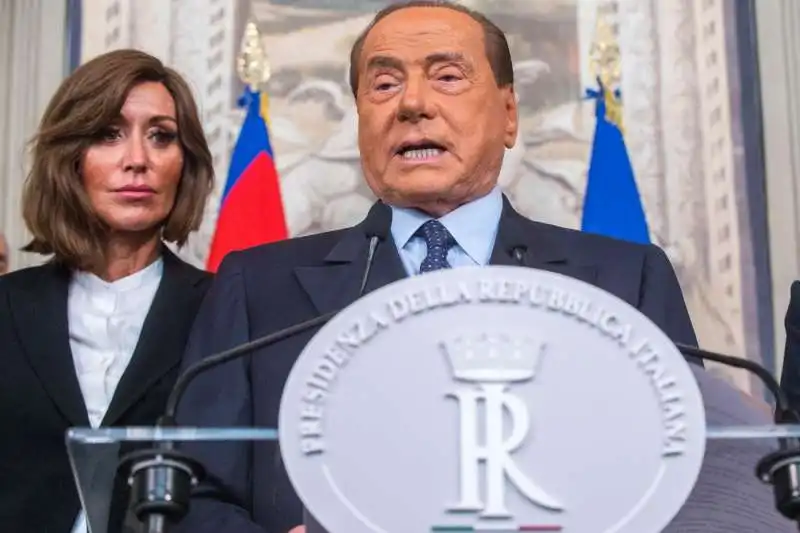 anna maria bernini silvio berlusconi al quirinale