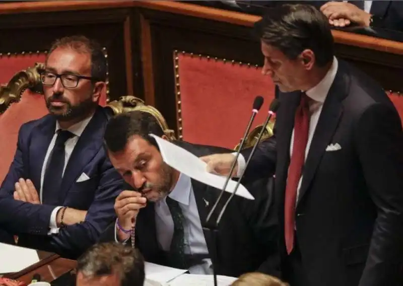 bonafede   salvini   conte