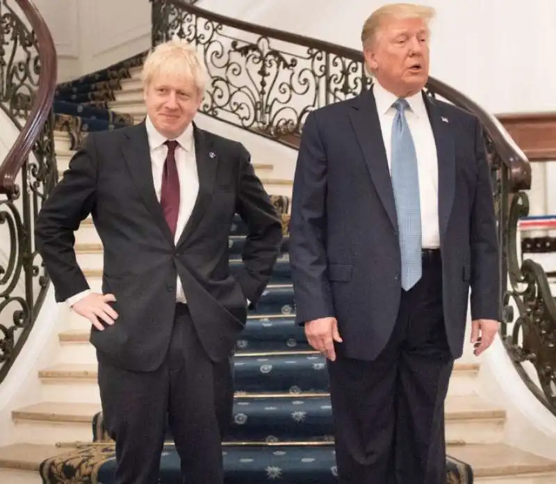 BORIS JOHNSON DONALD TRUMP