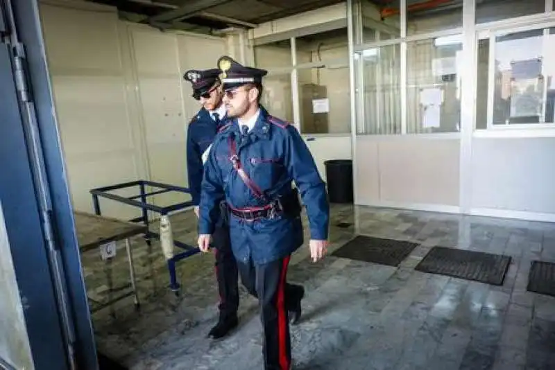 carabinieri in ospedale