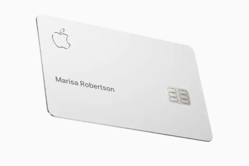 CARTA DI CREDITO APPLE