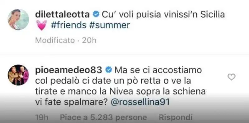 diletta leotta e pio e amedeo 1