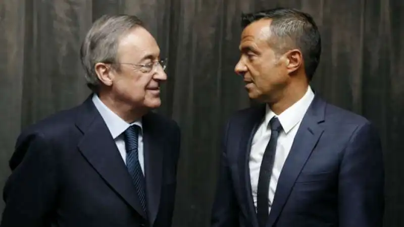 FLORENTINO PEREZ E JORGE MENDES